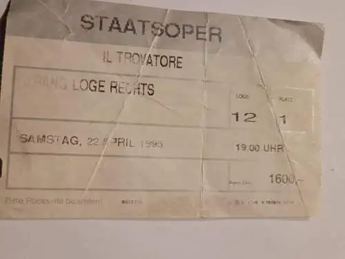 Staatsoper - Il Trovatore - 1995