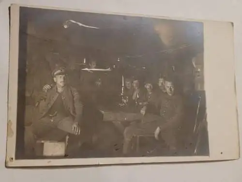 Altes Foto - Soldaten Beim Pause machen