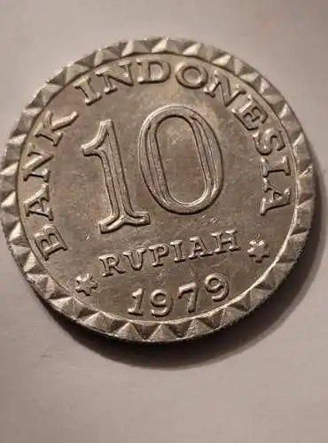 Indonesien - 10 Rupiah - 1979