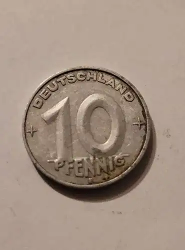 DDR - 10 Pfennig  1952