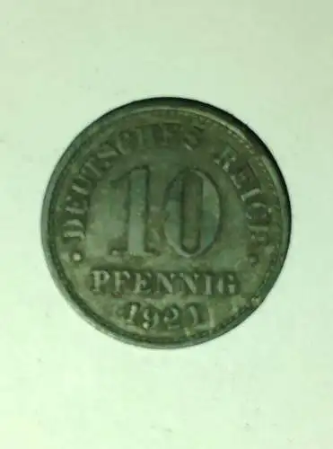 10 Reichspfennig - 1921