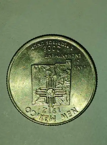 Quarter Dollar - 2008 - New Mexico