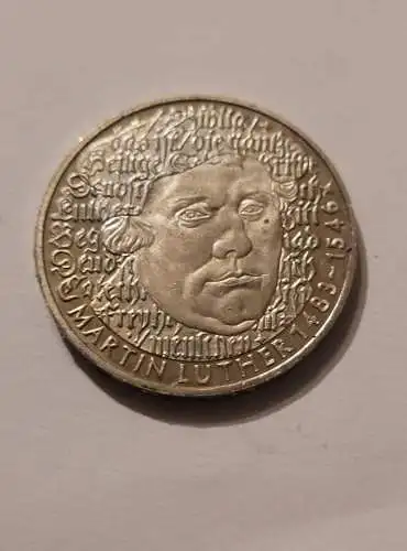 5 Deutsche Mark - 1983 - Martin Luther