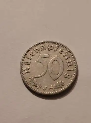 50 Reichspfennig 1943 J
