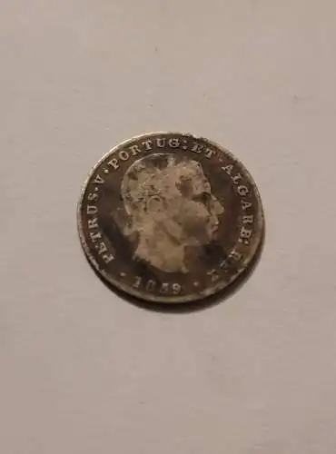 Portugal - 100 Reis - 1859