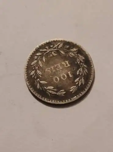 Portugal - 100 Reis - 1859