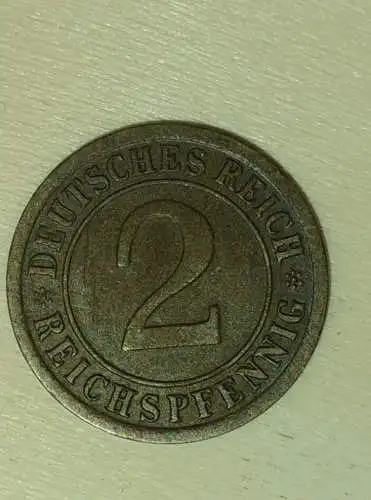 2 Reichspfennig - 1936