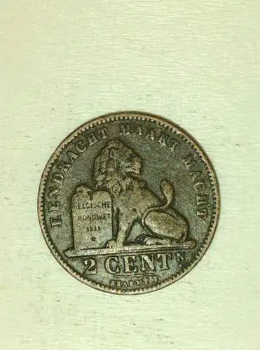 2 Cent - Belgien - 1905