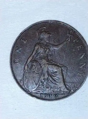 1 Penny - 1916