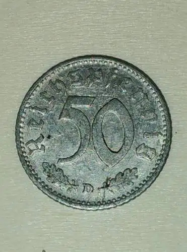 50 Reichspfennig - 1935 D