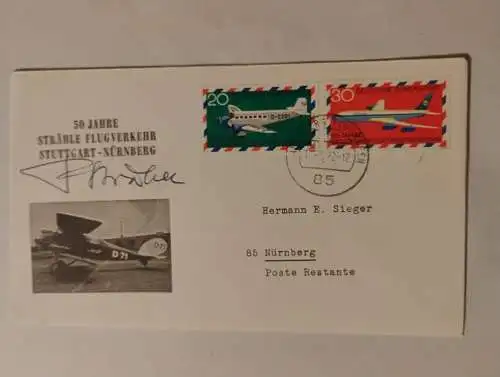 50 Jahre Strähle Flugverkehr Stuttgart - Nürnberg (1)