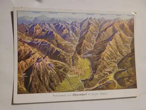 Panorama von Oberstdorf im beyer. Allgäu