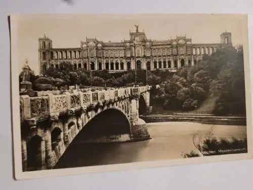 Alte Postkarte - Hohenschwangau Schloss