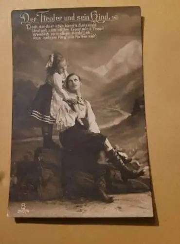 Ein Tiroler und sein Kind