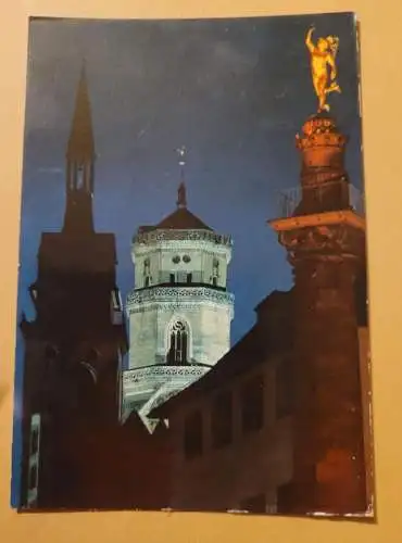 Stuttgart - Stiftskirche mit Merkur