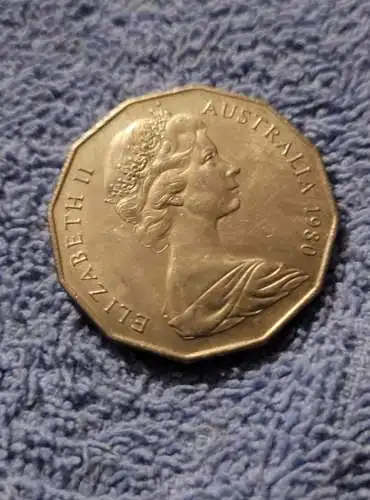 Australien - 50 Cents Elisabeth II. 1980