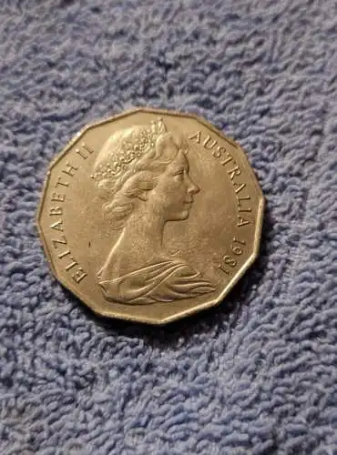 Charles und Lady Diana - Australien  - 50 Cents - 1981