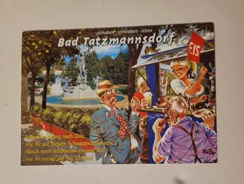 Alte Postkarte - Bad Tatzmannsdorf