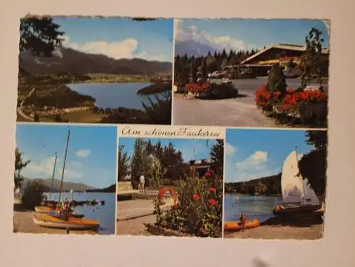 Alte Postkarte - Faaker See