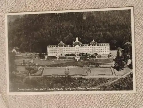 Alte Postkarte - Sanatorium Mausheim  Bayr. Wald
