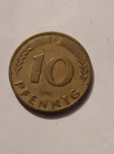 10 Pfennig - Bank Deutscher Länder  - 1949