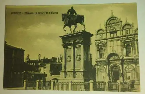 Venezia - Monum. al Gener. G. Colleoni