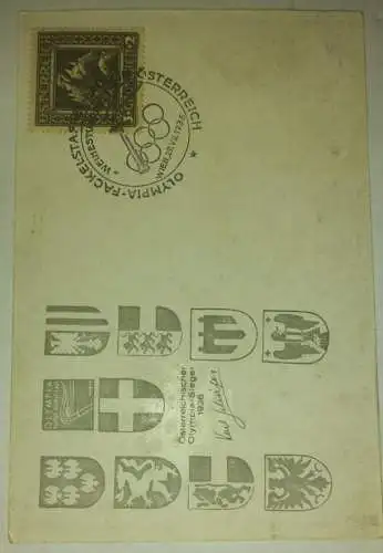 Olympischer Fackellauf 1936 - Österreich