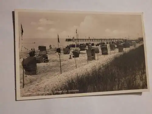 Ostseebad Prerow / Darss. - Strand und Seebrücke