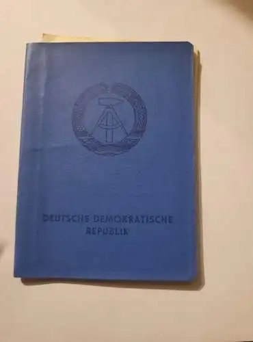 DDR - Alter Personalausweis 1979
