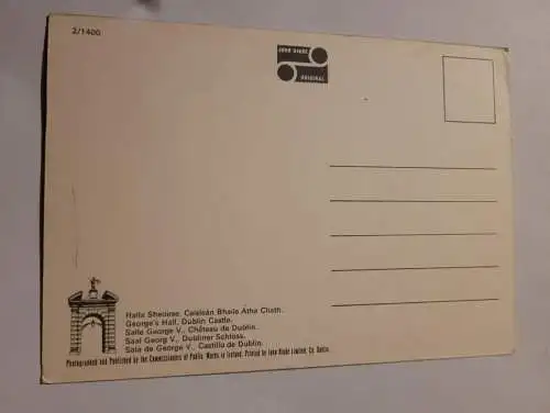 Saal Georg V - Dubliner Schloss