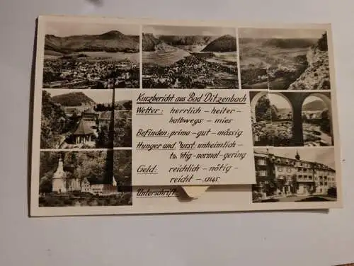 Kurzbericht aus Bad Ditzenbach