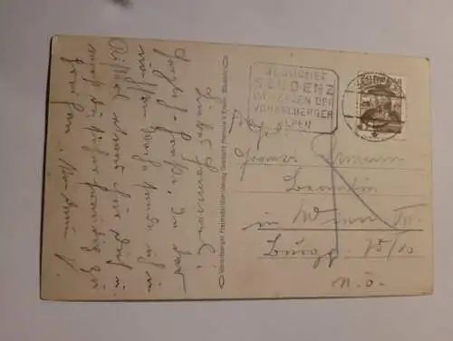 Lünersee von der Totenalpe