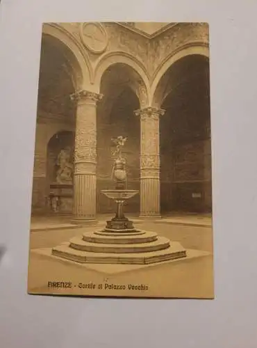 Firenza - Cortile di Palazzo Vecchio