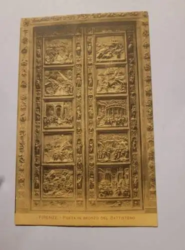 Firenza - Porta in Bronzo del Battistero