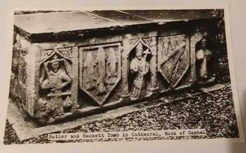 Butler and Hackett Tomb in Cathedral - Rock of Cashel