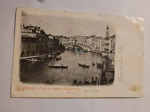 Venedig - Ponte di Rialto e Fondamenta