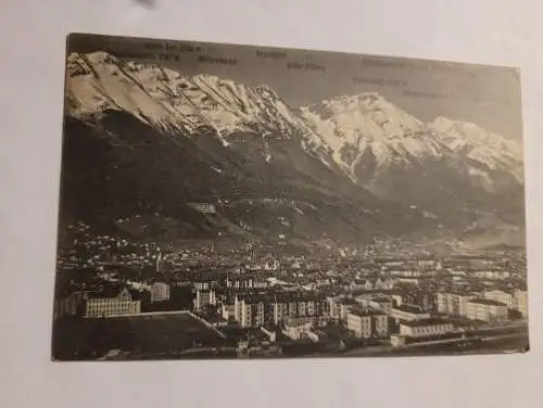 Innsbruck vom Plateau gesehen