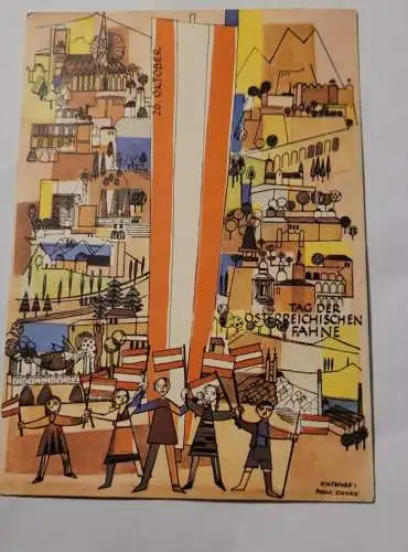 24. Ballonpostflug - Zum Tag der Österreichischen Fahne