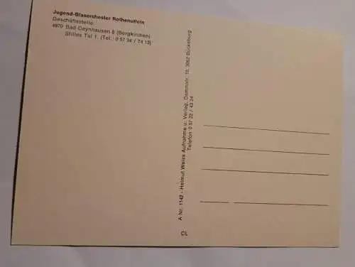 Jugend Blasorchester Rothenuffel