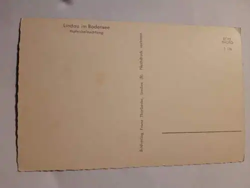 Alte Postkarte - Lindau am Bodesee