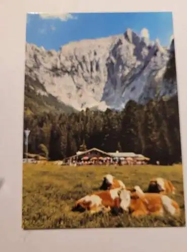 Scharitzkehl Alm mit Hohem Göll