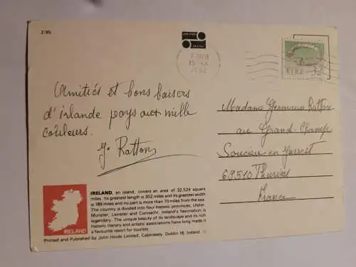 Greetings from Ireland