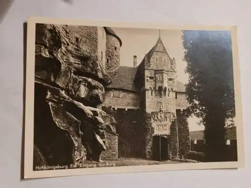 Hohkönigsburg - Eingang zur Burg