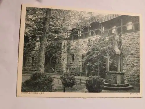 Hohkönigsburg - Burghof