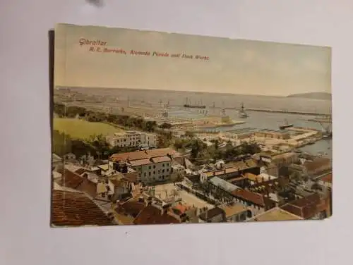 Gibraltar - R. E. Barracks