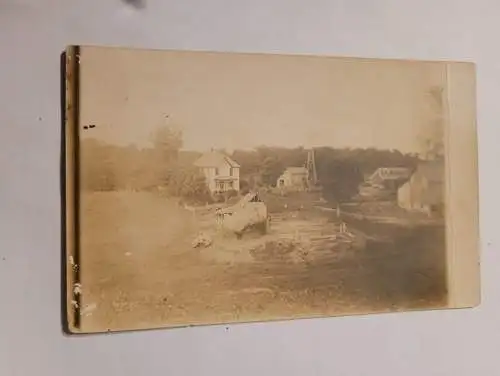 Altes Bild von Dorf