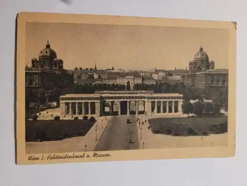 Wien - Heldendenkmal u. Museen