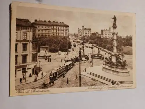 Wien - Praterstern - Nordbahnhof u. Tegtthoff-Monument
