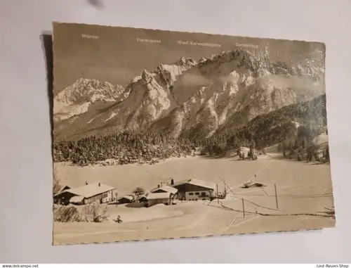 Lautersee gegen Karwendelgebirge