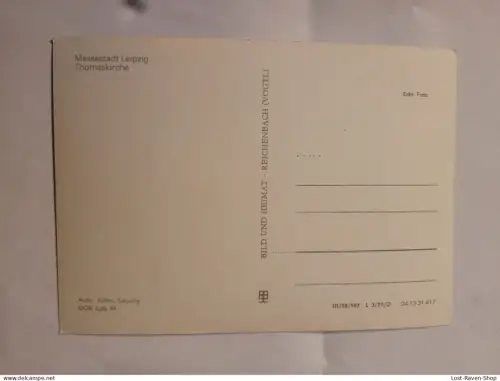 Leipzig - Thomaskirche